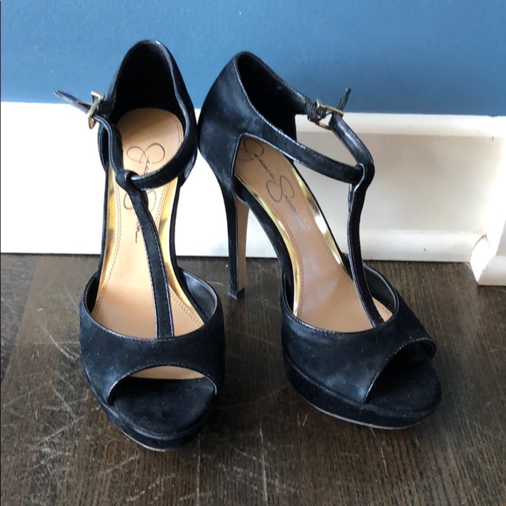 Jessica Simpson T-Strap Pumps